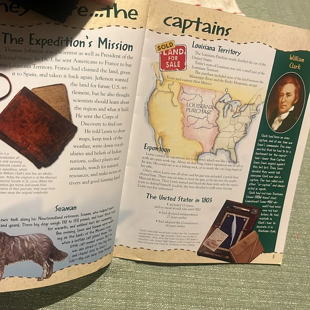 Going Along with Lewis and Clark by Barbara Fifer EUC
